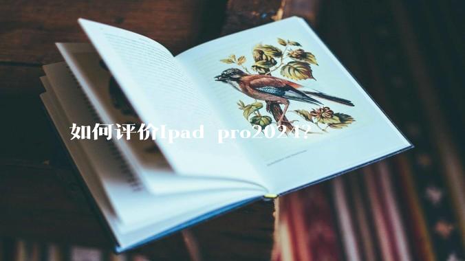如何评价ipad pro2024？
