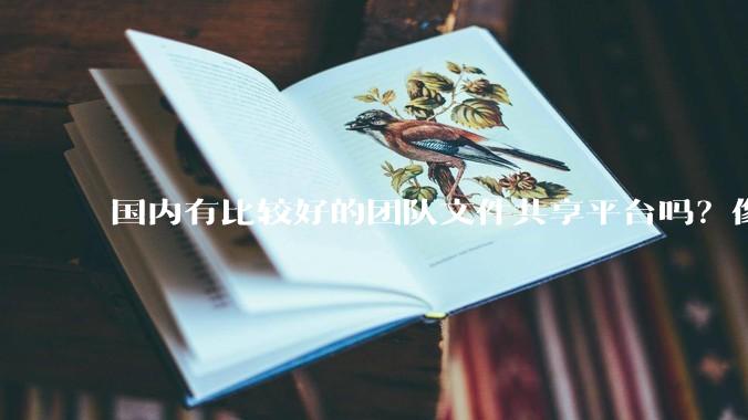 国内有比较好的团队文件共享平台吗？像dropbox的team版本一样的。
